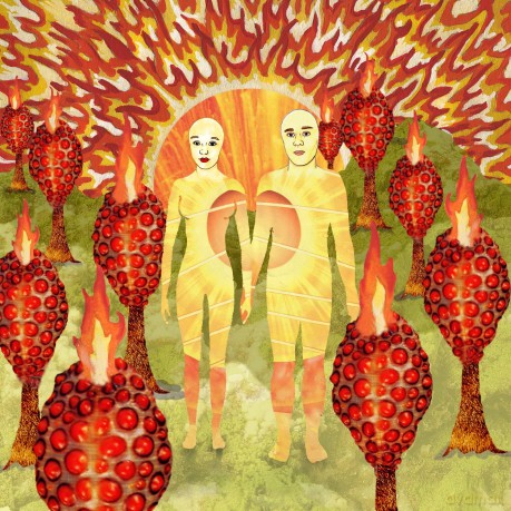 Of Montreal: The Sunlandic Twins (Red/Orange Swirl) [Winyl]