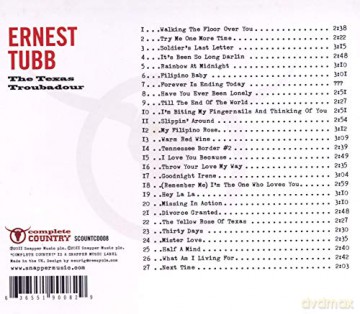 Ernest Tubb: The Texas Troubadour [CD]