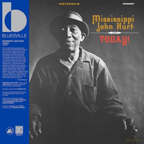 Mississippi Hurt John: Today! (Bluesville Acoustic Sound Series) [Winyl]