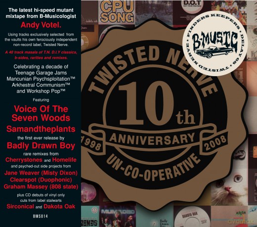 Andy Votel: Twisted Nerve 10th Anniversary [CD]