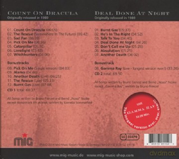 Birth Control: Count On Dracula Deal Done At Night (digipack) [2CD]