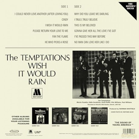 Temptations: Wish It Would Rain [Winyl]