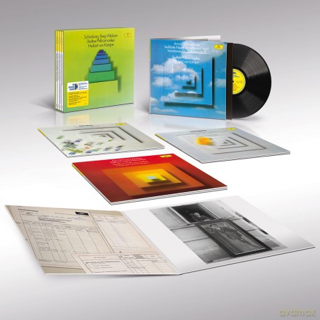 Herbert Von Karajan & Berliner Philharmoniker: Schoenberg / Berg / Webern [4xWinyl]