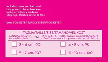 Ciao - Costume - Barbie Spring Dress (120 cm)