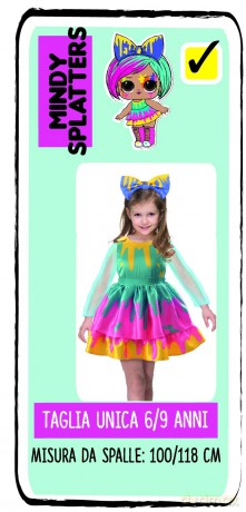 Ciao - Costume - LOL Surprise! Mindy Splatters (115 cm) (11168)