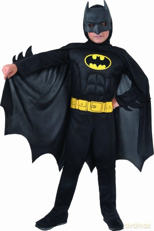 Ciao - Costume w/muscles - Batman (89 cm)