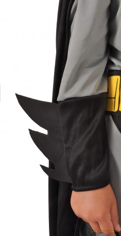 Ciao - Costume w/muscles - Batman (Grey) (124 cm)