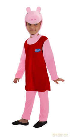 Peppa Pig Costume (80 cm) (11290.2-3)