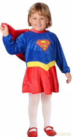Supergirl - Junior costume (6-12 mdr.) (11719.6-12)