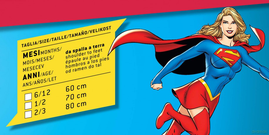 Supergirl - Junior costume (6-12 mdr.) (11719.6-12)