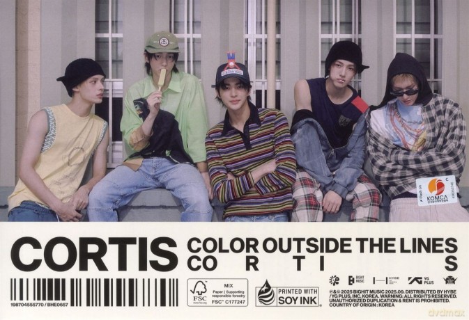 Cortis: Color Outside The Lines (Ver. 3) [CD]