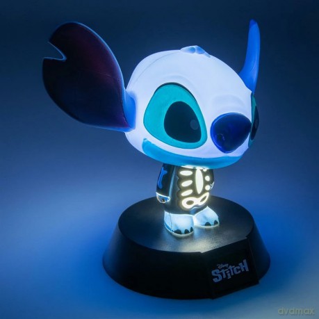 Disney Stitch lampka - szkielet / Disney Stitch Skeleton Icon Light