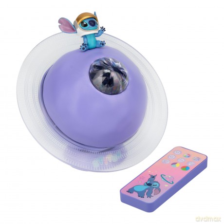 Disney Stitch lampka projekcyjna z akumulatorem - Galaktyka (wysokość: 14 cm) / Disney Stitch Galaxy Projection Light Rechargeable Battery (high: 14 cm)