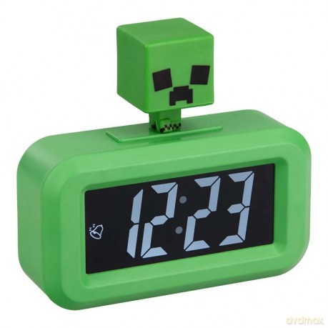 Minecraft Creeper mini alarm (wysokość: 8,8 cm) / Minecraft Creeper Icon Alarm Clock Mini (high: 8,8 cm)