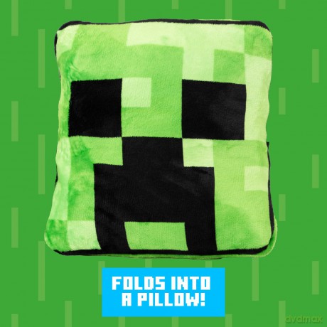 Minecraft Creeper poduszka-koc (2w1) / Minecraft Creeper Cushion Blanket (2 in 1)
