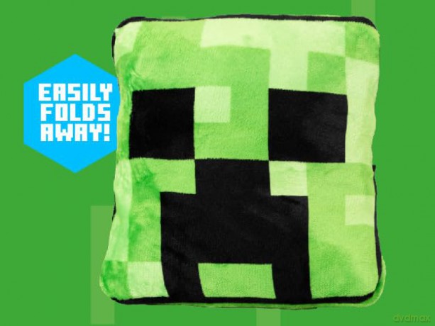 Minecraft Creeper poduszka-koc (2w1) / Minecraft Creeper Cushion Blanket (2 in 1)
