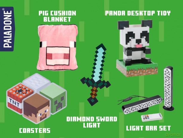 Minecraft Creeper poduszka-koc (2w1) / Minecraft Creeper Cushion Blanket (2 in 1)