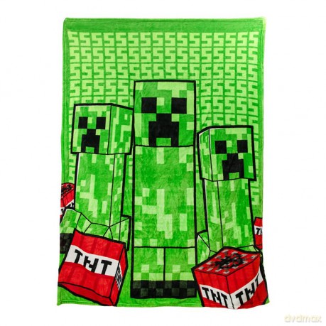 Minecraft Creeper poduszka-koc (2w1) / Minecraft Creeper Cushion Blanket (2 in 1)