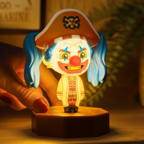 One Piece lampka Buggy / One Piece Buggy Icon Light