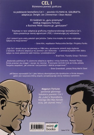 Cel 1: Biznesowa powieść graficzna [KSIĄŻKA]