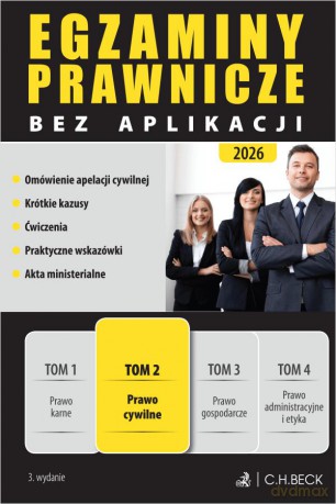 Egzaminy Prawnicze bez aplikacji 2026 (Tom 2) Prawo cywilne [KSIĄŻKA]