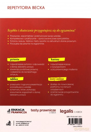 Prawo karne. Pytania. Kazusy. Tablice. Testy online [KSIĄŻKA]