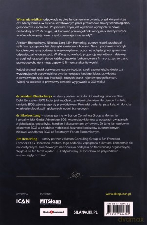 Więcej niż wielkość. Dziewięć strategii biznesowych- czyli jak osiągnąć sukces w czasach napięć społecznych, nacjonalizmu gospodarczego i rewolucji technologicznej [KSIĄŻKA]