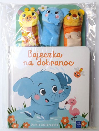 Bajeczka na dobranoc. Dzikie zwierzątka [KSIĄŻKA]
