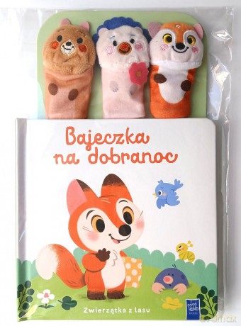 Bajeczka na dobranoc. Zwierzątka z lasu [KSIĄŻKA]