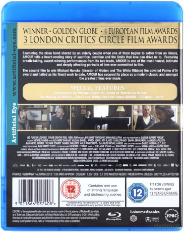 Amour (Miłość) [Blu-Ray]