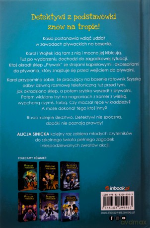 Detektywi z podstawówki. Tajemnica ratownika Szyszki - Alicja Sinicka [KSIĄŻKA]