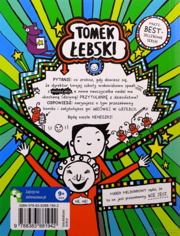He, He! Heheszki. Tomek Łebski - Liz Pichon [KSIĄŻKA]