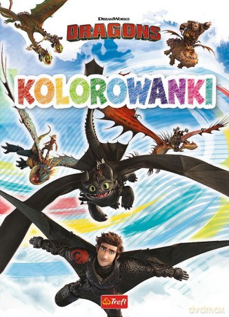 Jak wytresować smoka. Kolorowanki [KSIĄŻKA]