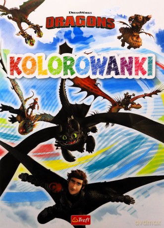 Jak wytresować smoka. Kolorowanki [KSIĄŻKA]