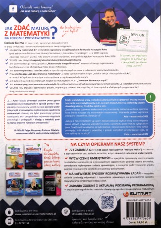 Jak zdać maturę z matematyki na poziomie rozszerzonym mATURA 2026-2027 - Kulma Dariusz [KSIĄŻKA]