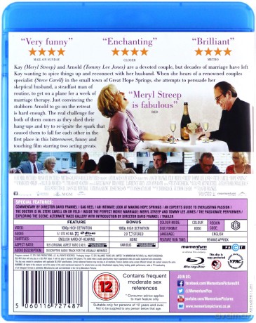 Hope Springs (Dwoje Do Poprawki) [Blu-Ray]