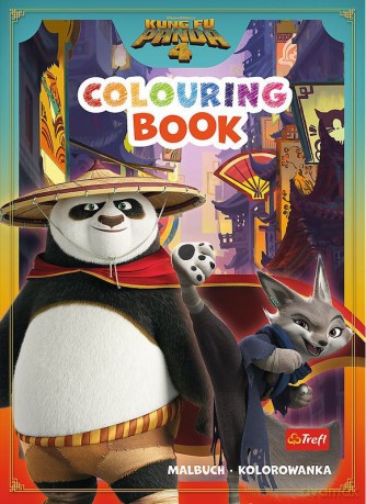 Kung Fu Panda. Kolorowanka. Malbuch. Colouring book [KSIĄŻKA]
