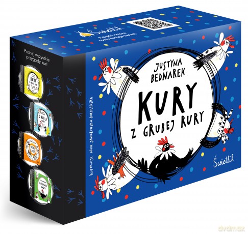 Kury. Kury z grubej rury / O kurza twarz! / Hip, hip, KURA! / Piąta kura u wozu - Justyna Bednarek [KSIĄŻKA]