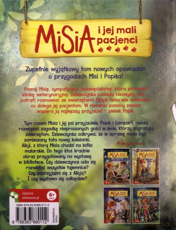 Leśne obrazy. Misia i jej mali pacjenci - Aniela Cholewińska-Szkolik [KSIĄŻKA]