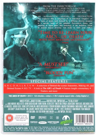 The ABCs of Death [DVD]