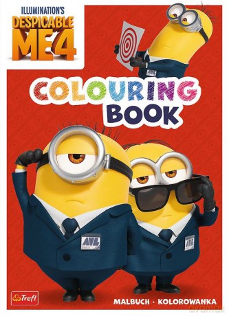 Minionki. Kolorowanka. Malbuch. Colouring book [KSIĄŻKA]