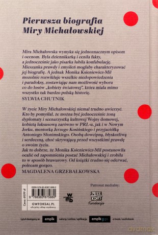 Mira. Kobieta światowa. Opowieść o Mirze Michałowskiej - Monika Ksieniewicz-Mil [KSIĄŻKA]