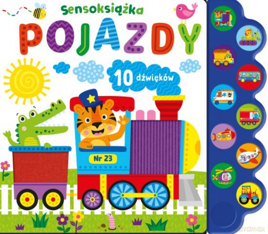 Pojazdy. Sensoksiążka - Natalia Kawałko - Dzikowska [KSIĄŻKA]