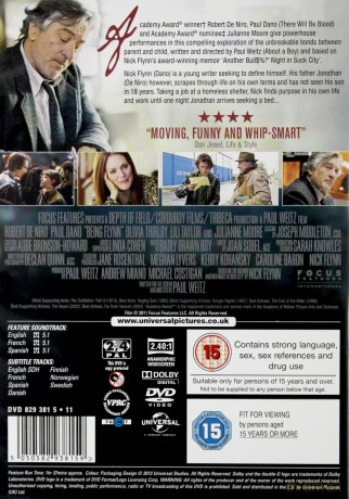 Being Flynn (Być Jak Flynn) [DVD]