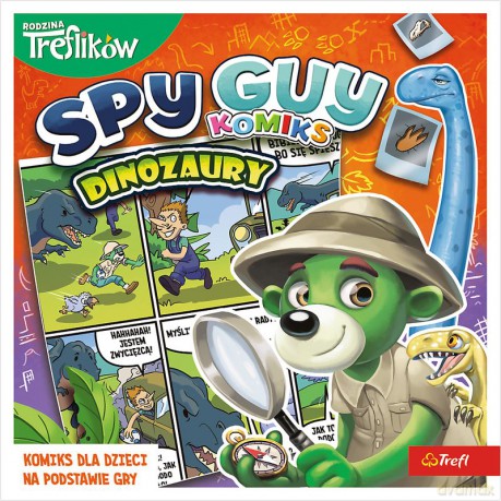 Spy Guy. Dinozaury - Katarzyna Płońska [KOMIKS]