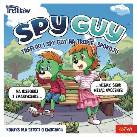 Spy Guy. Na tropie spokoju. - Katarzyna Płońska [KOMIKS]