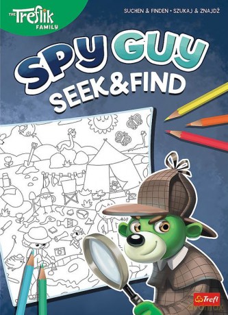 Spy Guy. Seek&Find - Martyna Jelonek [KSIĄŻKA]