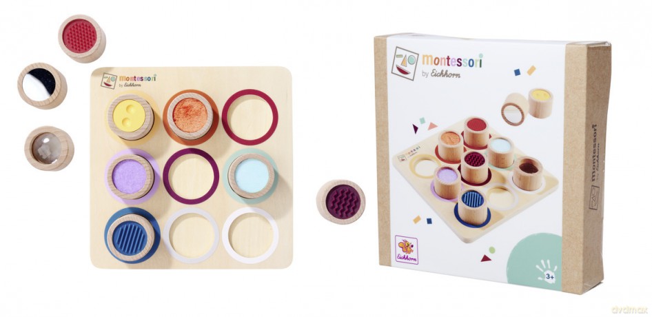 Tablica sensoryczna Montessori Eichhorn