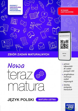 Teraz matura 2025/2026 Język polski Zbiór zadań matura ustna zakres podstawowy i rozszerzony [KSIĄŻKA]