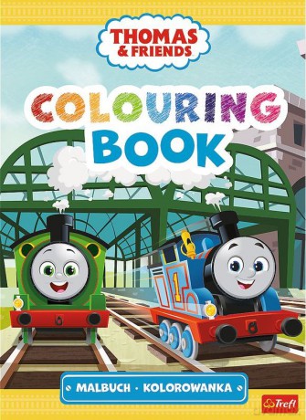 Tomek i Przyjaciele. Kolorowanka. Malbuch. Colouring book. Thomas&Friends [KSIĄŻKA]
